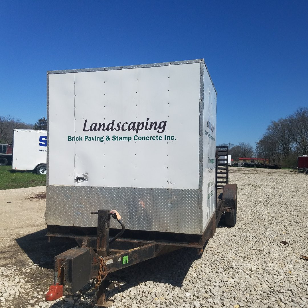 Used 2012 J&B Enterprizes 7x24 12K Equipment trailer