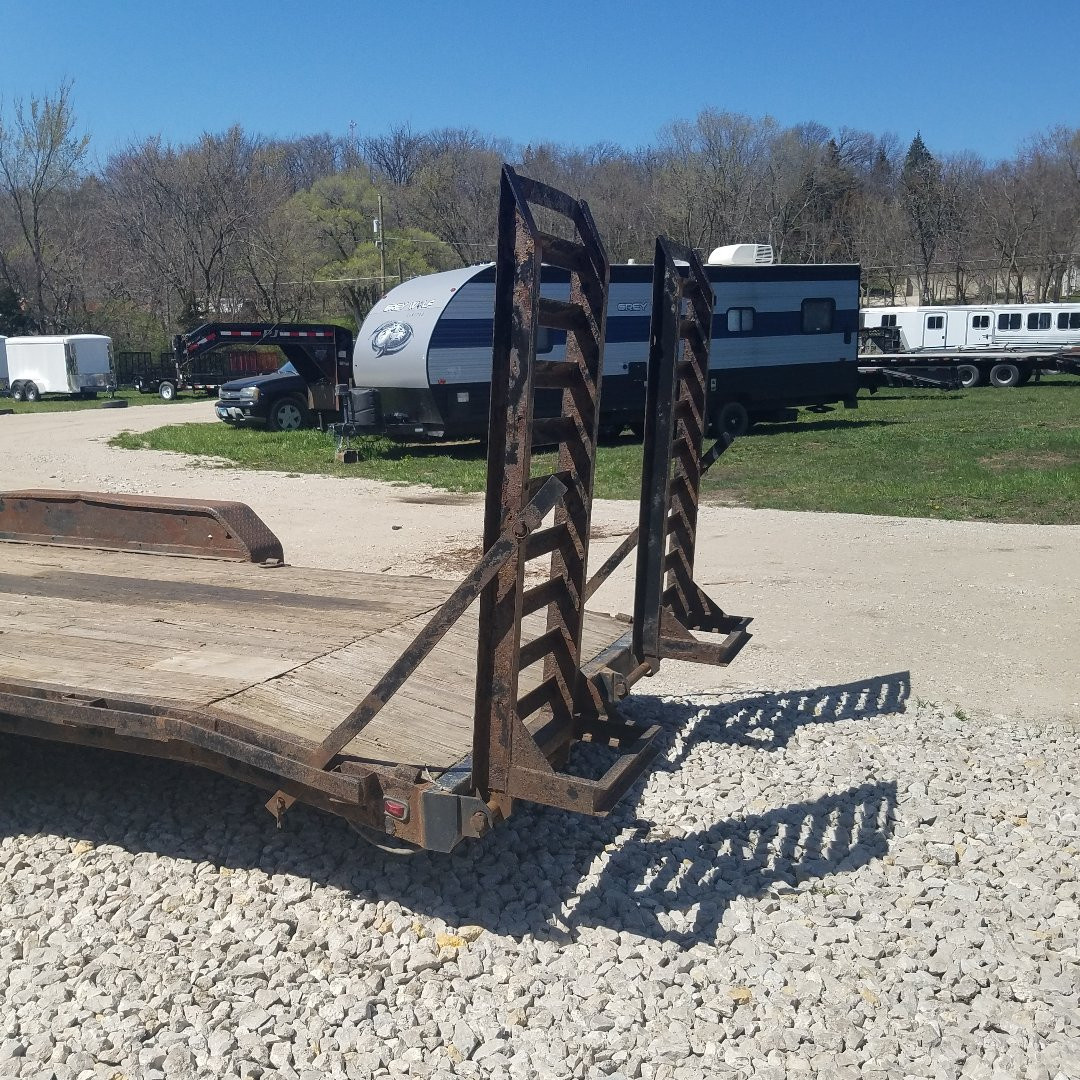 Used 2012 J&B Enterprizes 7x24 12K Equipment trailer
