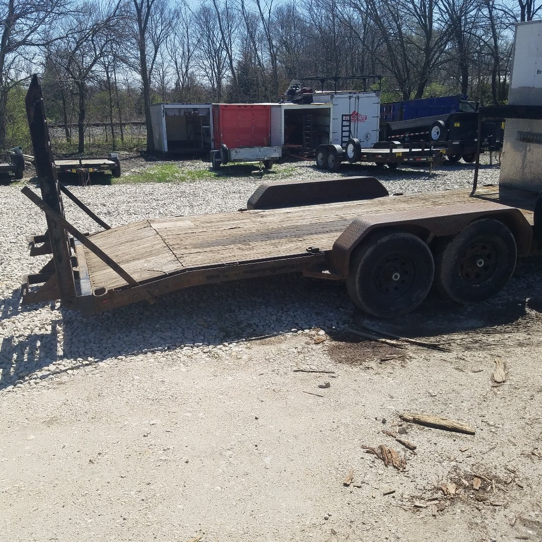 Used 2012 J&B Enterprizes 7x24 12K Equipment trailer