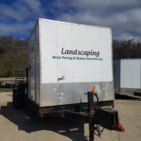 Used 2012 J&B Enterprizes 7x24 12K Equipment trailer