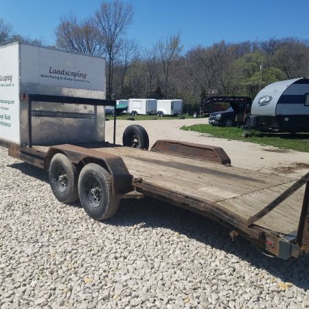 Used 2012 J&B Enterprizes 7x24 12K Equipment trailer