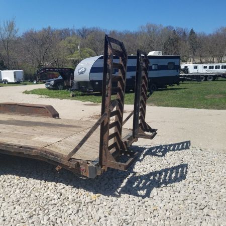 Used 2012 J&B Enterprizes 7x24 12K Equipment trailer