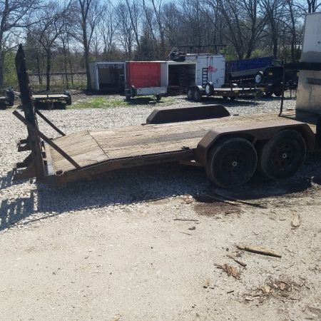 Used 2012 J&B Enterprizes 7x24 12K Equipment trailer