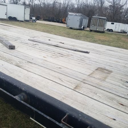 Used 2018 PJ Trailers 8.5 x 27+5 Deckover Gooseneck 20K Equipment Trailer