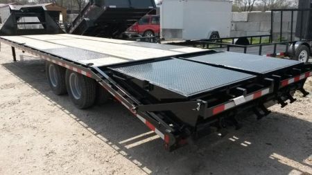 New 2025 Sure-Trac 8.5x25+5 Heavy Duty Gooseneck Equipment Trailer 20k