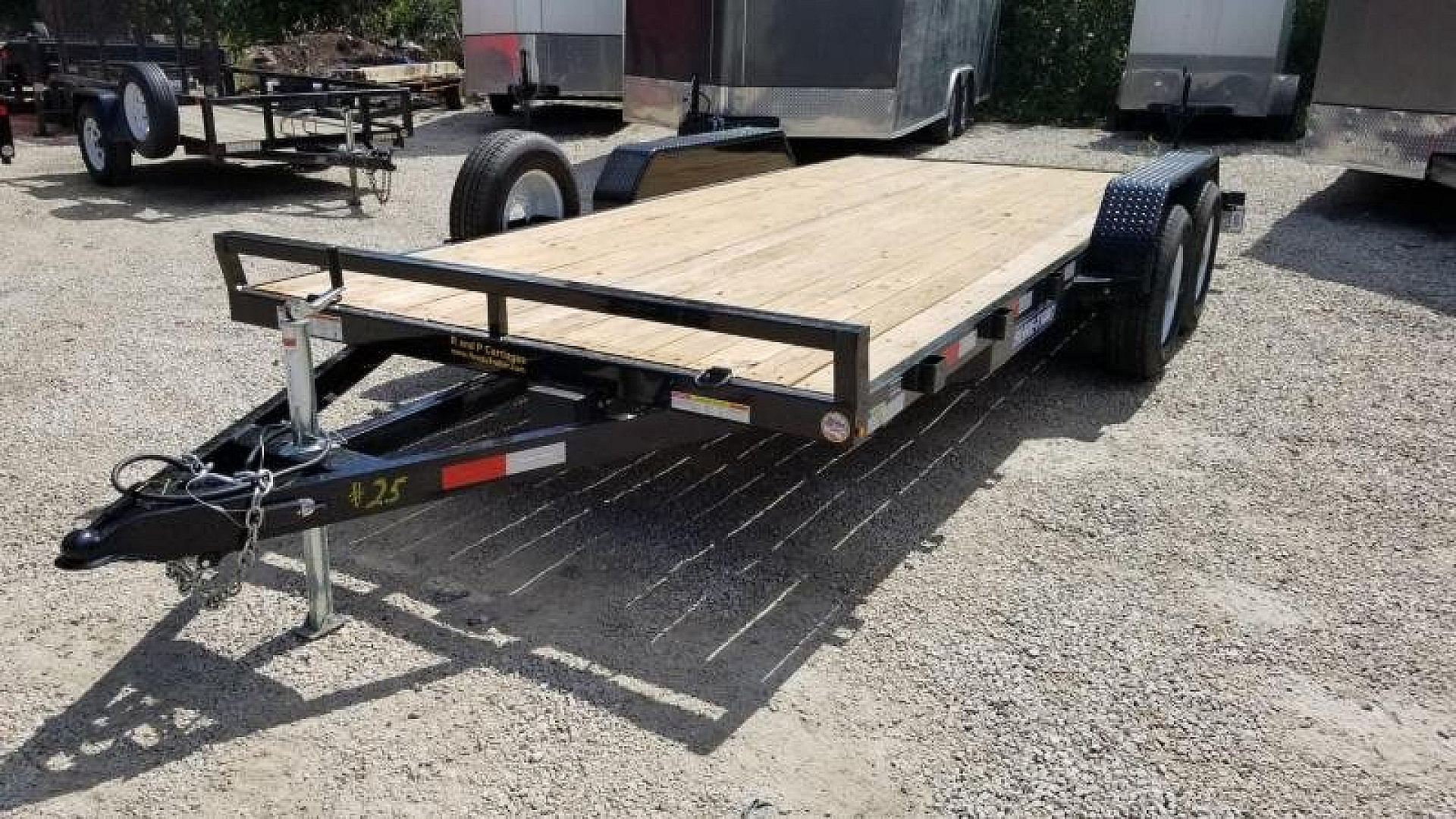 Used RENTAL #25 7x18 Sure Trac Open Car Hauler