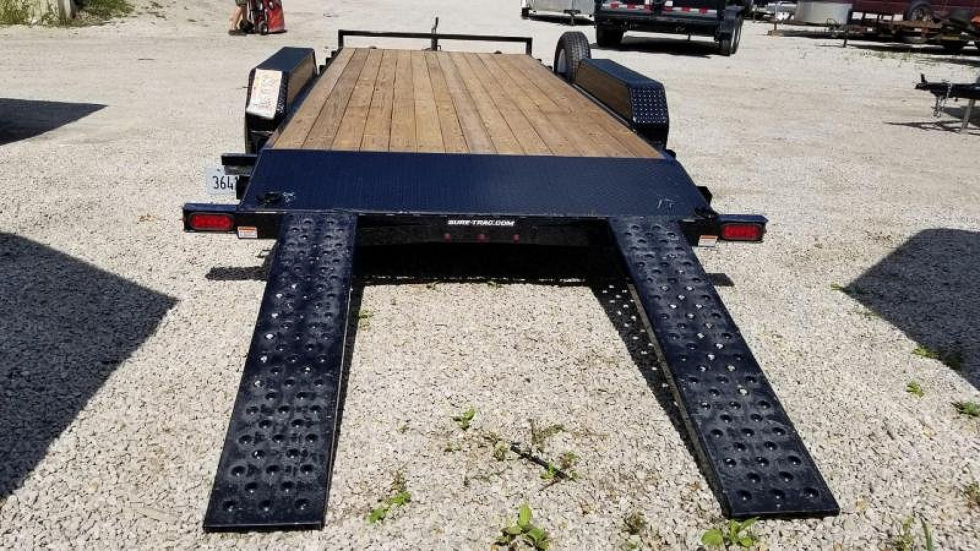 Used RENTAL #25 7x18 Sure Trac Open Car Hauler