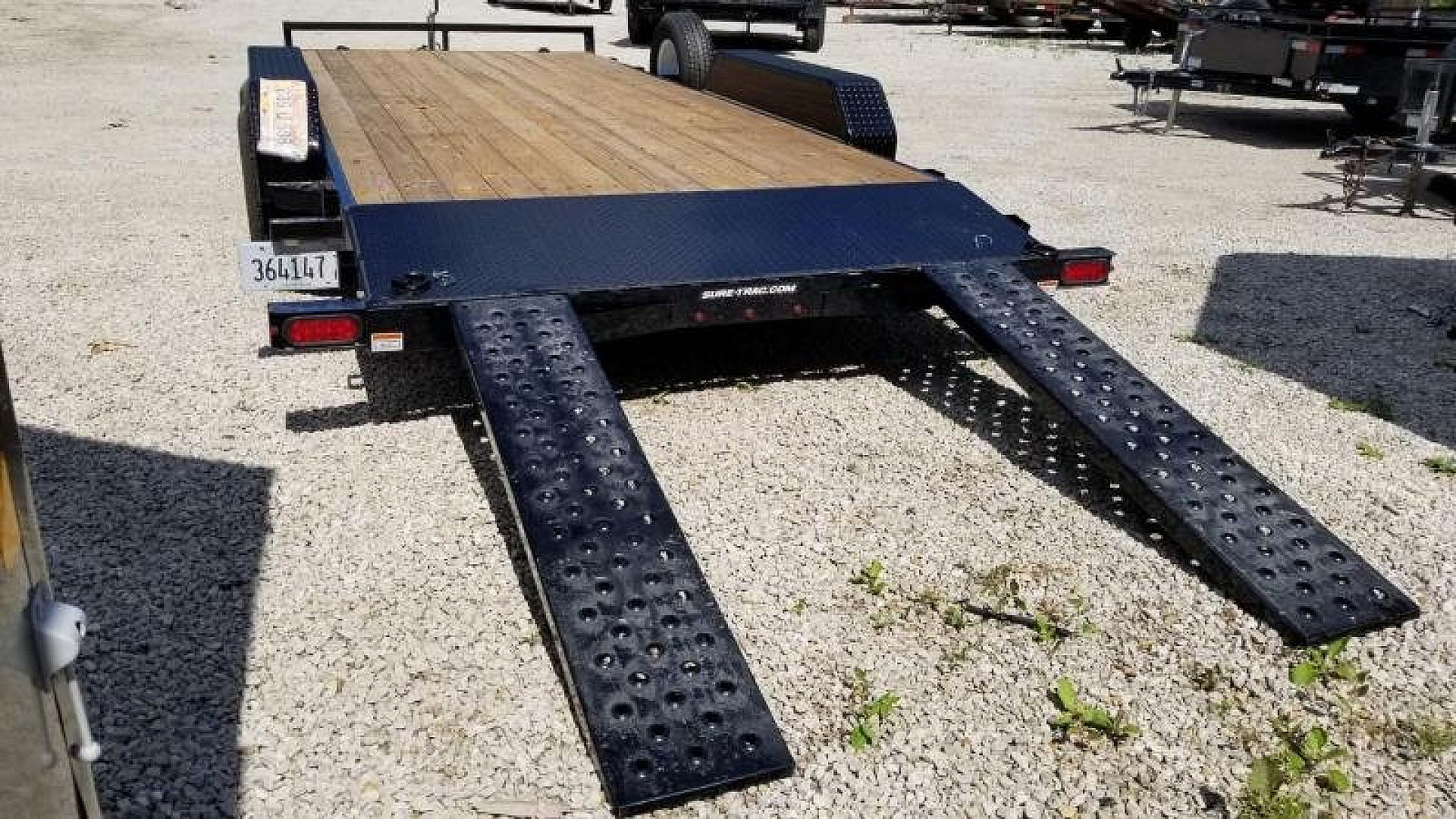 Used RENTAL #25 7x18 Sure Trac Open Car Hauler