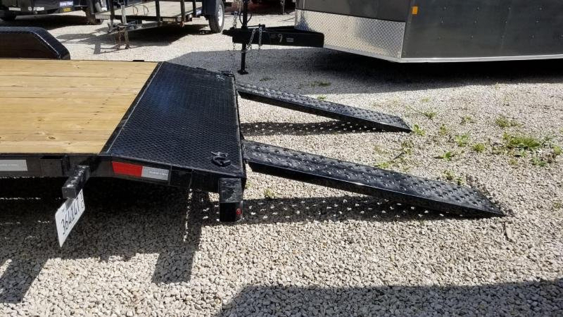 Used RENTAL #25 7x18 Sure Trac Open Car Hauler