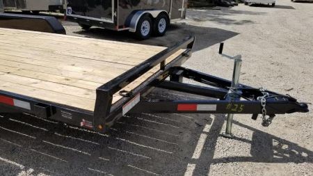 Used RENTAL #25 7x18 Sure Trac Open Car Hauler