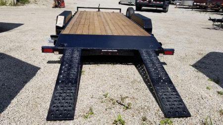 Used RENTAL #25 7x18 Sure Trac Open Car Hauler