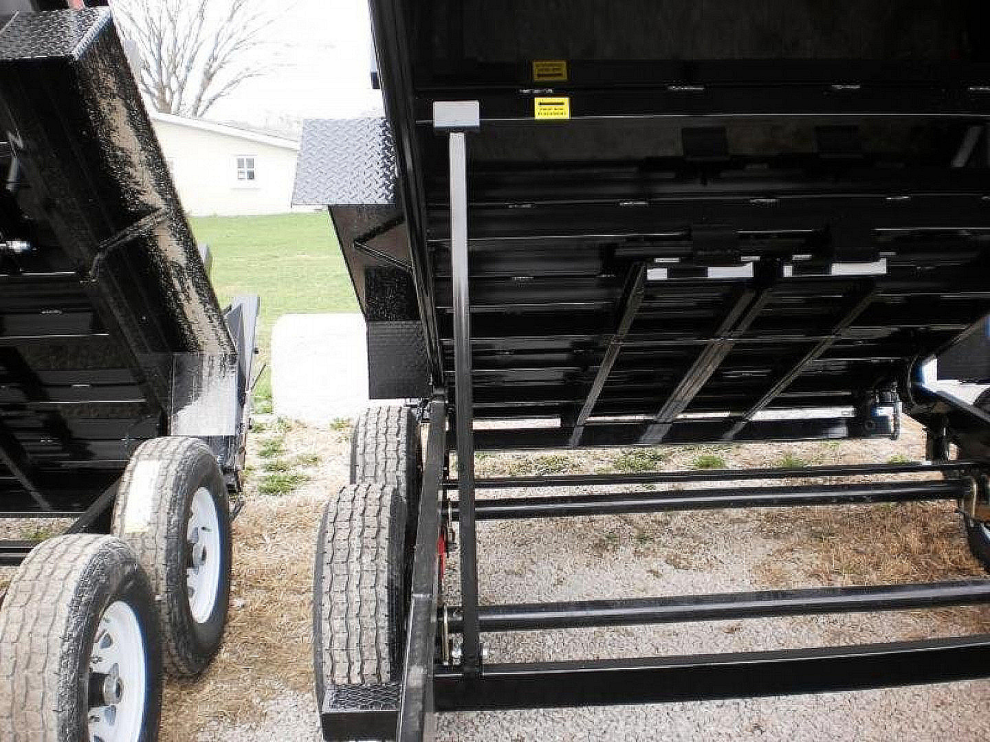 Used FOR RENT ONLY #23 82x12 Dual Ram Dump Trailer