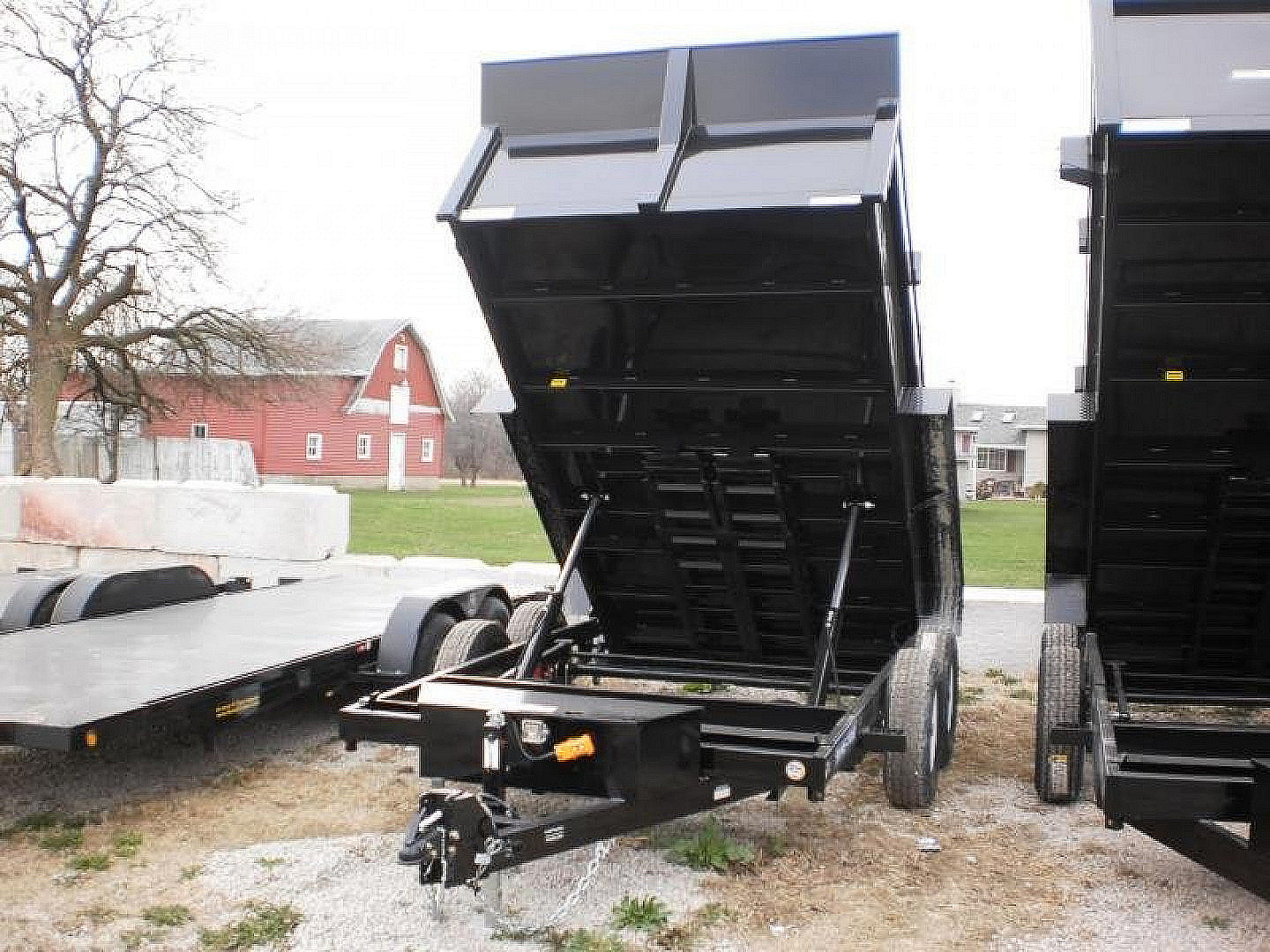 Used FOR RENT ONLY #23 82x12 Dual Ram Dump Trailer