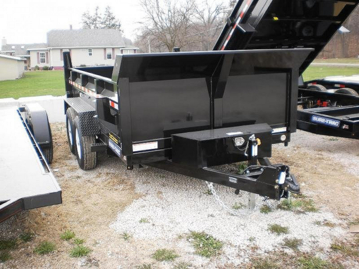 Used FOR RENT ONLY #23 82x12 Dual Ram Dump Trailer