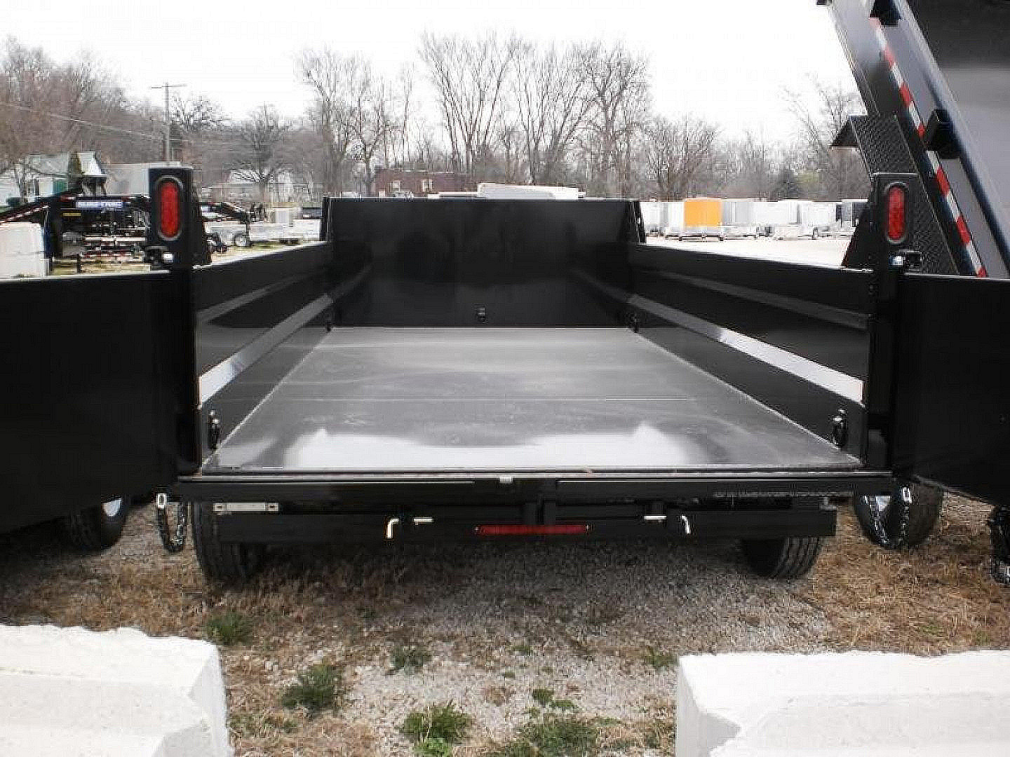 Used FOR RENT ONLY #23 82x12 Dual Ram Dump Trailer