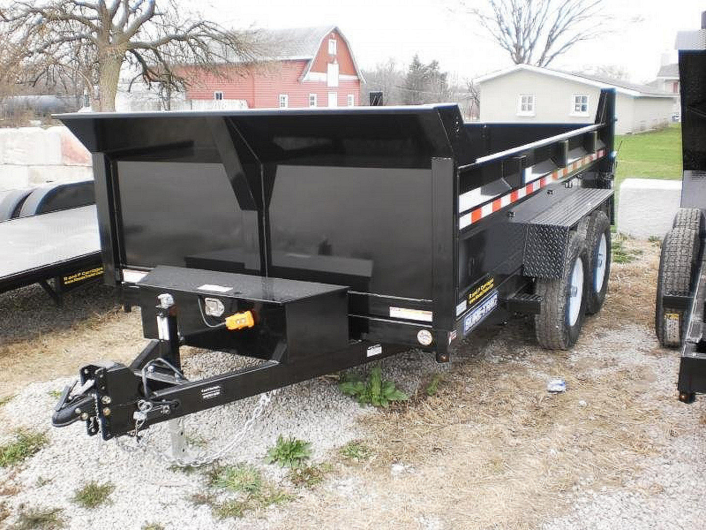 Used FOR RENT ONLY #23 82x12 Dual Ram Dump Trailer