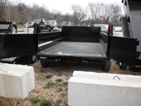 Used FOR RENT ONLY #23 82x12 Dual Ram Dump Trailer