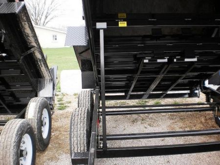 Used FOR RENT ONLY #23 82x12 Dual Ram Dump Trailer