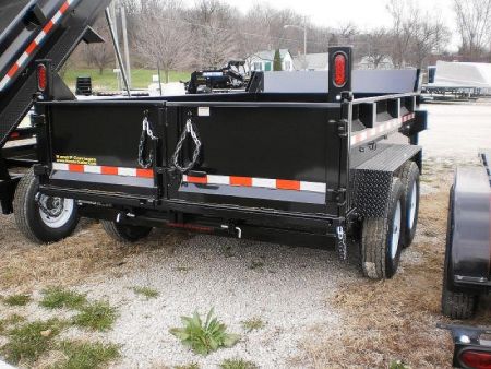 Used FOR RENT ONLY #23 82x12 Dual Ram Dump Trailer
