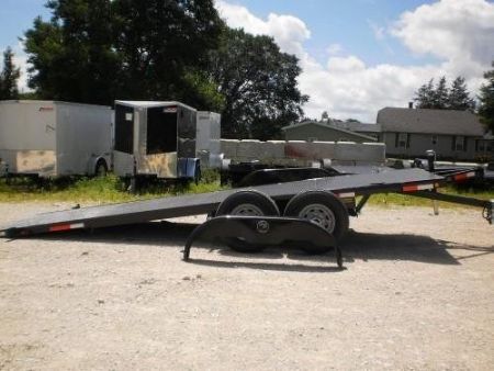 New 2025 10K Kwik Load Trailers 7x20 Steel Texas Rollback Auto Hauler Trailer / Racing Trailer