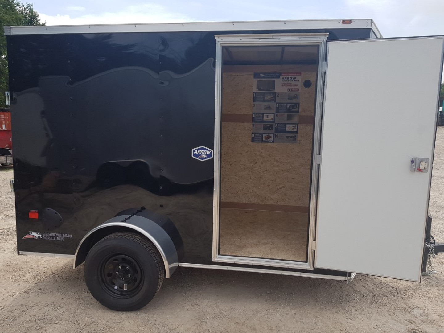 New 2026 American Hauler 6x10 Arrow Deluxe Cargo / Enclosed Trailer