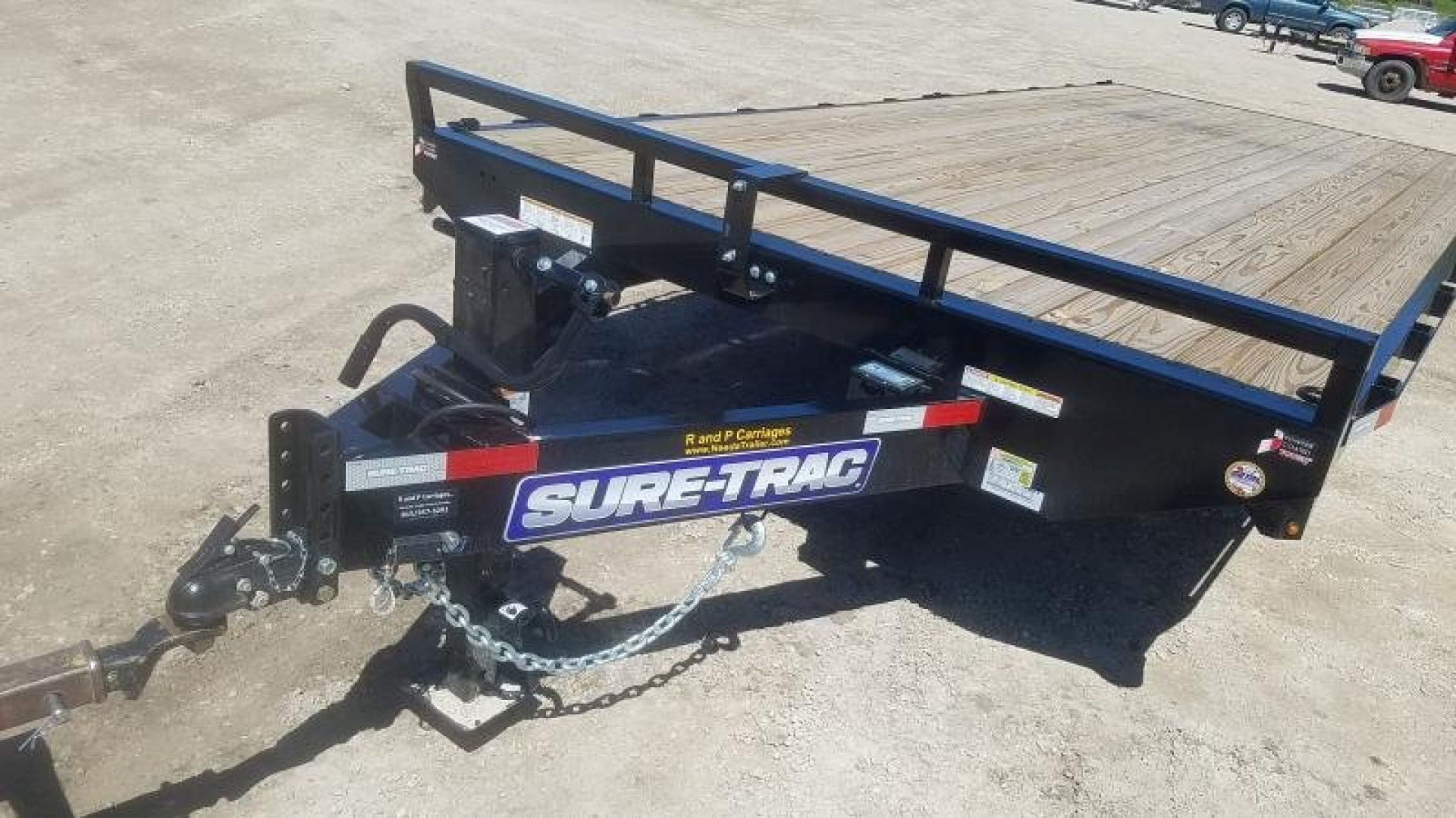 New 2027 Sure-Trac 8.5 x 20' Flatbed 14K Deckover Trailer