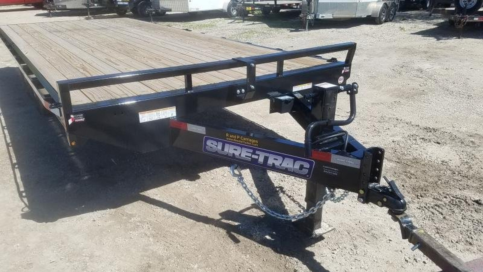 New 2027 Sure-Trac 8.5 x 20' Flatbed 14K Deckover Trailer