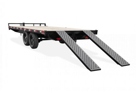 New 2027 Sure-Trac 8.5 x 20' Flatbed 14K Deckover Trailer