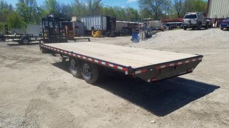 New 2027 Sure-Trac 8.5 x 20' Flatbed 14K Deckover Trailer
