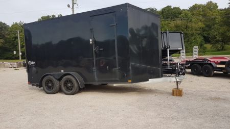 Used 2023 Stealth 7x14 Cobra Aluminum Cargo/ Enclosed Trailer