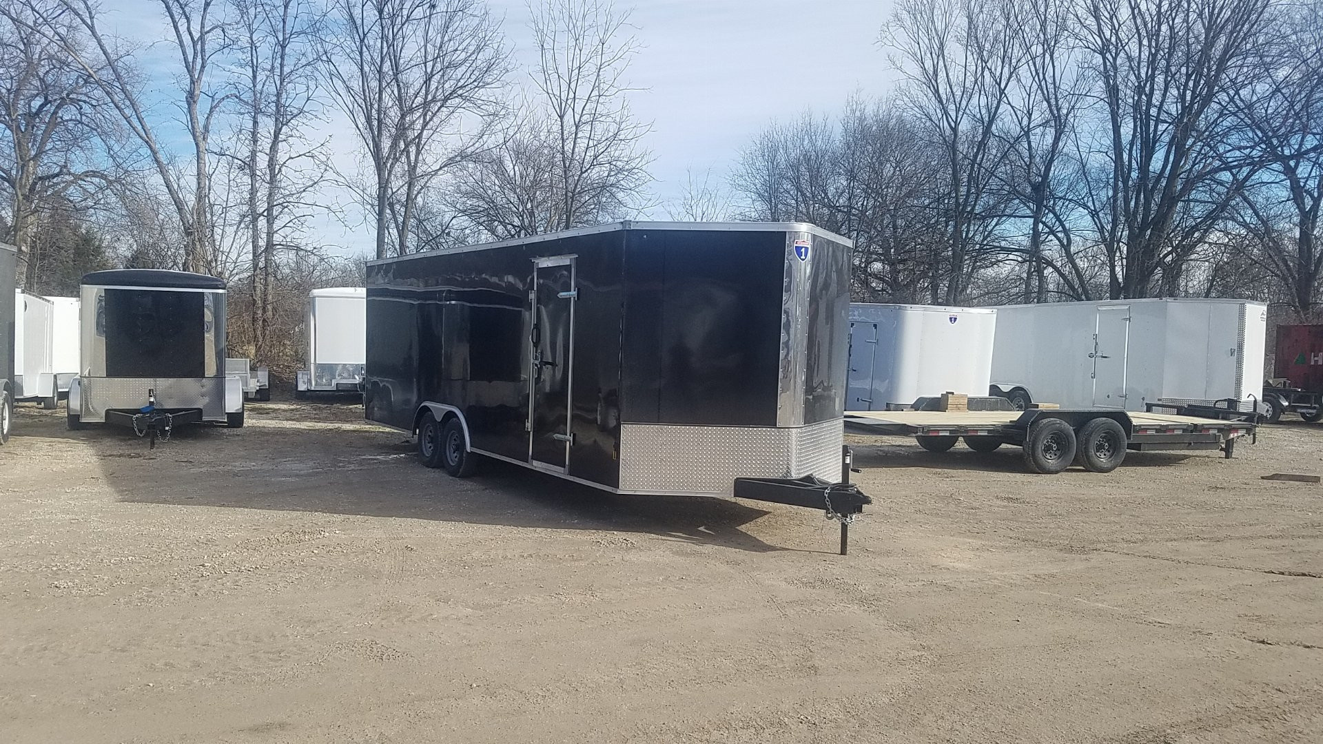 New 2025 Interstate 8.5x24 IFC Enclosed Car Hauler 10k