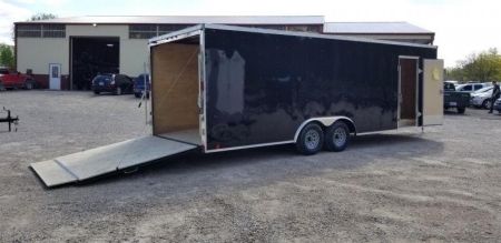 New 2025 Interstate 8.5x24 IFC Enclosed Car Hauler 10k
