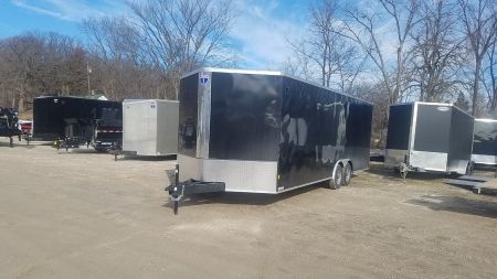 New 2025 Interstate 8.5x24 IFC Enclosed Car Hauler 10k