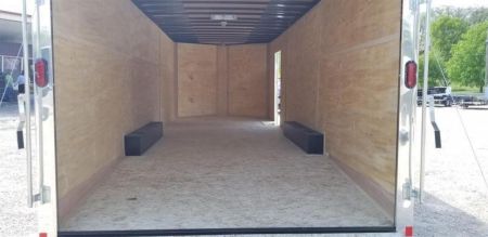 New 2025 Interstate 8.5x24 IFC Enclosed Car Hauler 10k