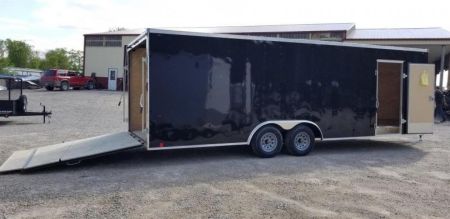 New 2025 Interstate 8.5x24 IFC Enclosed Car Hauler 10k