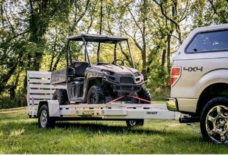 New 2025 ALUMA 7814S-BT Utility Trailer (6'6  x 14'2 )