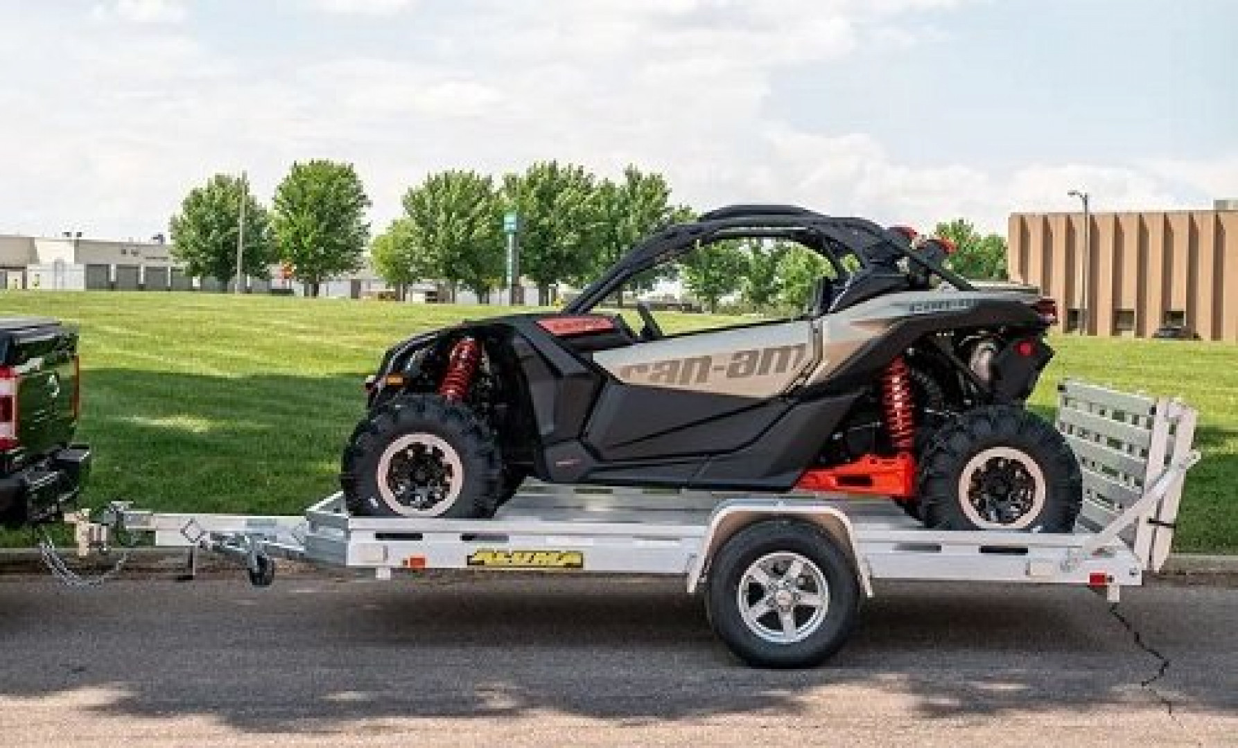 New 2025 Aluma 7712H-S-BT Utility Trailer (6'6" x 11'10")