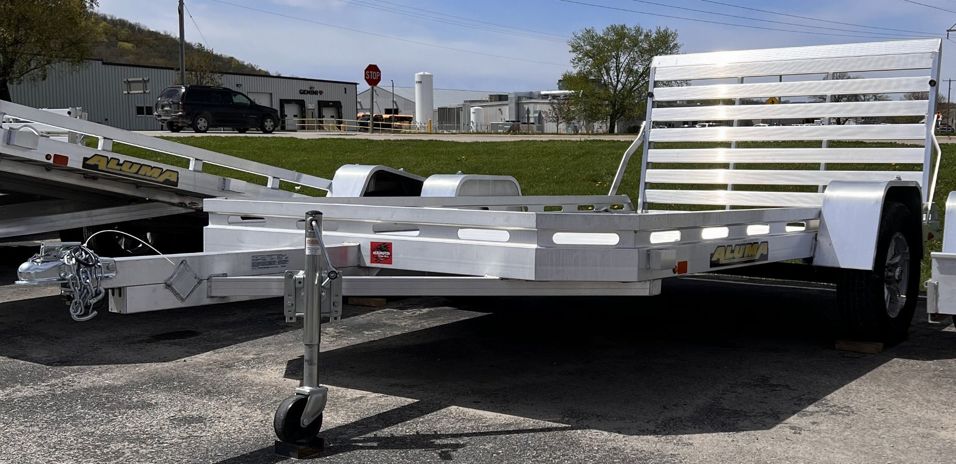 New 2024 Aluma 7712H-S-TG Utility Trailer (6'6" x 11'10")