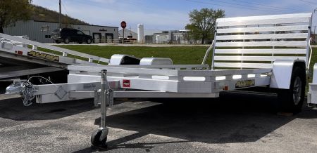 New 2024 Aluma 7712H-S-TG Utility Trailer (6'6  x 11'10 )