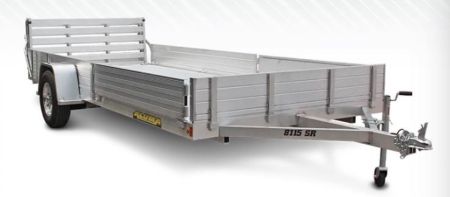 New 2024 Aluma 8114S Utility Trailer (6'6  X 14'4')