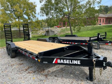 New 2025 Baseline HEQ208 20X82 Equipment Trailer