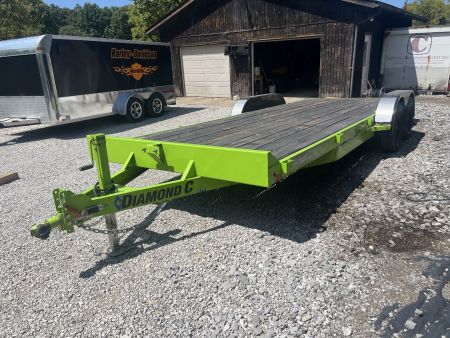 Used 2020 Diamond C Trailers GTF 235 20X83 *For Rent* Car Hauler