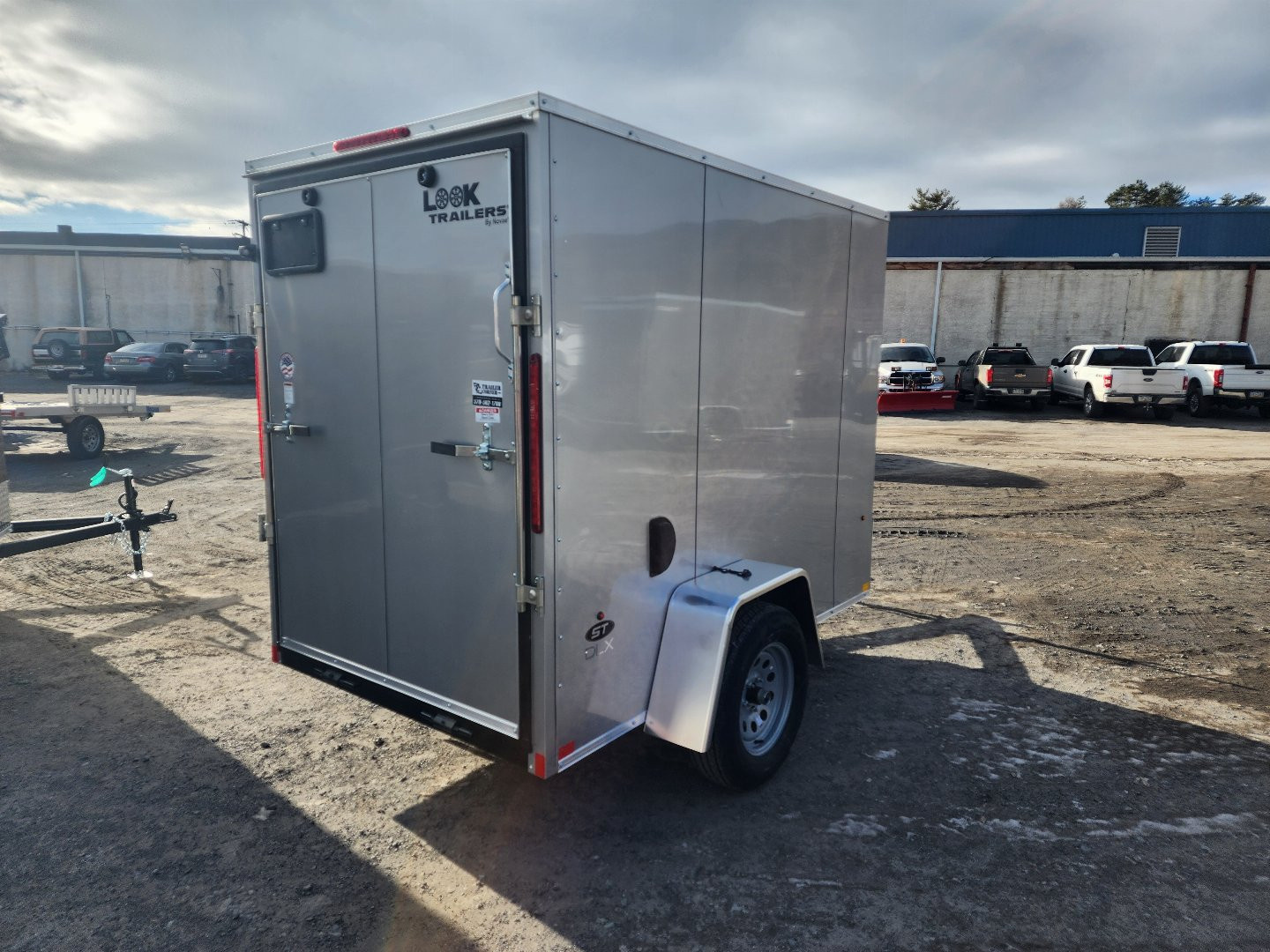 New 2025 Look Trailers ST DLX 5X8 - RAMP Cargo / Enclosed Trailer