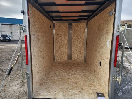 New 2025 Look Trailers ST DLX 5X8 - RAMP Cargo / Enclosed Trailer