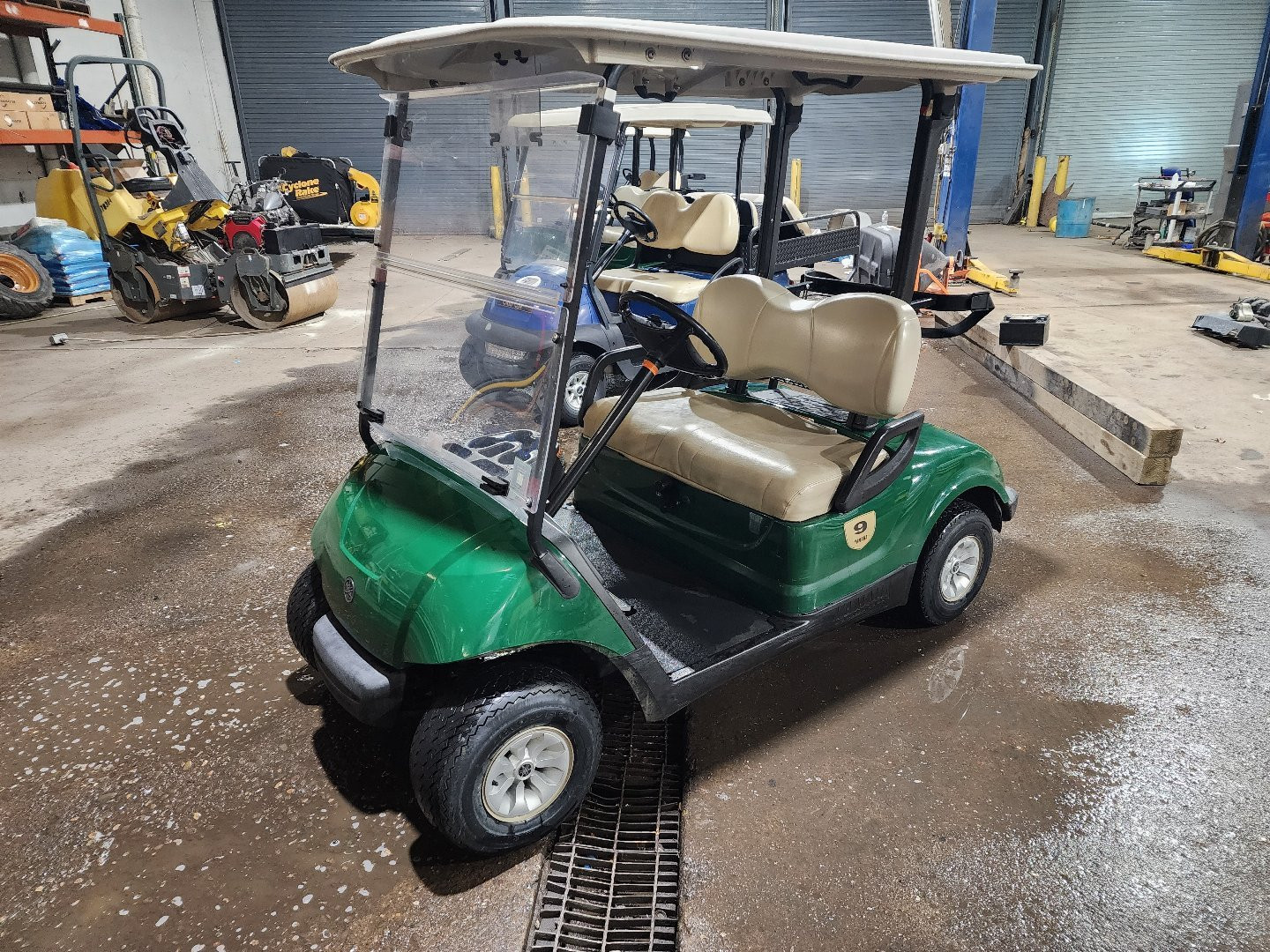 Used 2015 Yamaha GREEN Golf Cart