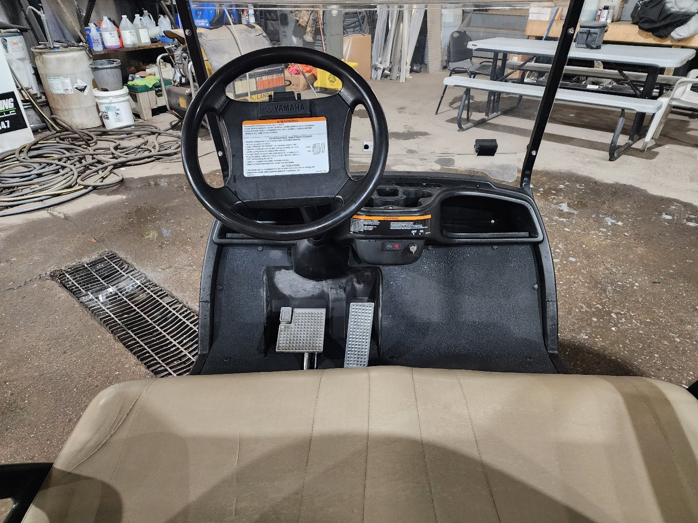 Used 2015 Yamaha GREEN Golf Cart
