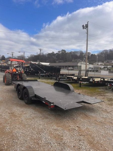 New 2025 Outlaw Trailers 20' 10K FULL HYD TILT Car / Racing Trailer