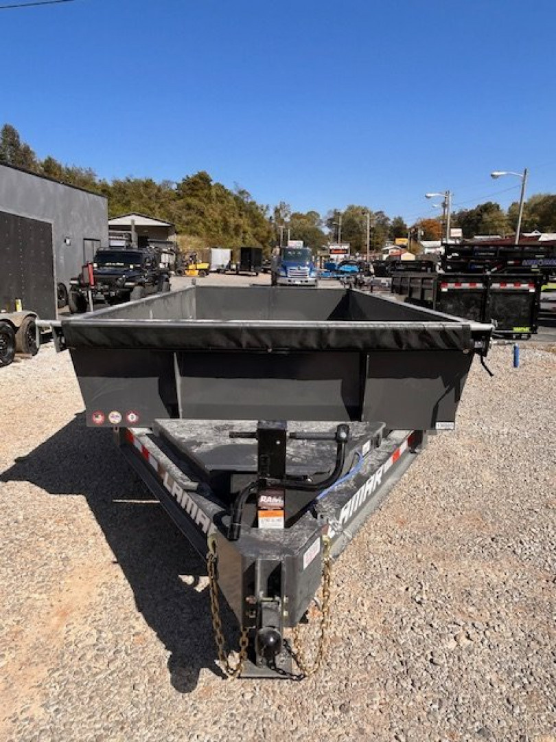 New 2025 Lamar Trailers 7x14 14K 2' Sides BP Dump Trailer