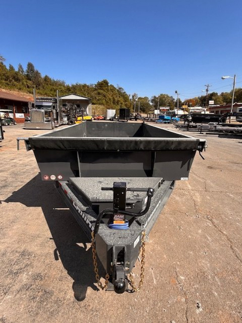 New 2025 Lamar Trailers 7x14 16k Dump Trailer