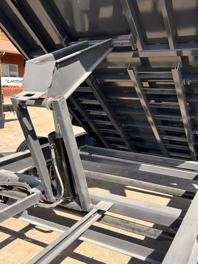 New 2025 Lamar Trailers 7x14 16k Dump Trailer